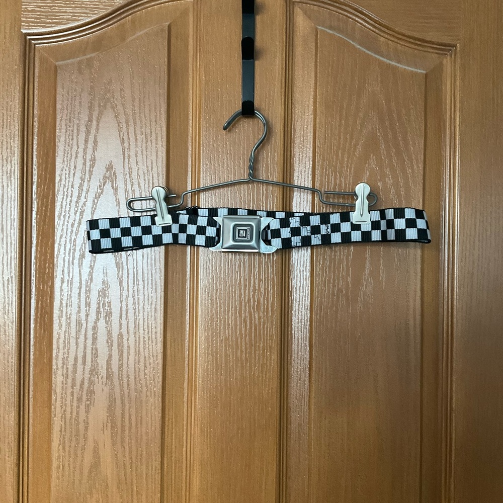 Checkered Black and White Belt